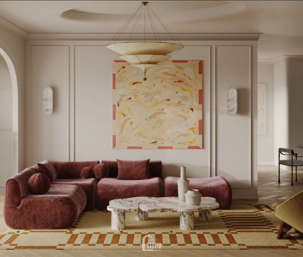Thiết kế nội thất nhà 2 tầng phong cách Contemporary Eclectic - Không gian sống đậm chất nghệ thuật và cá tính